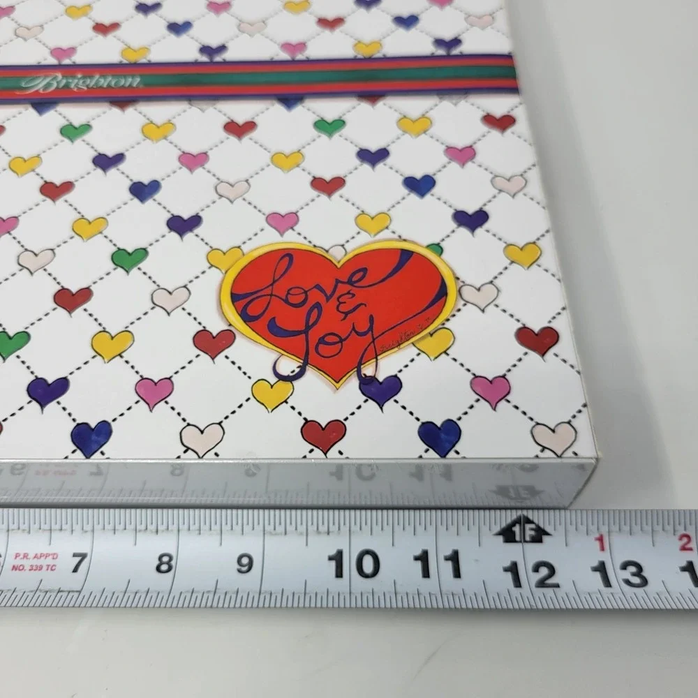 Brighton Love & Joy Heart Frame With Fashion Illustration 12.5